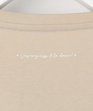 Feroux ロゴプリント Tシャツ ベージュ系