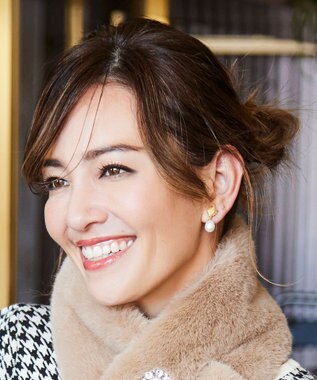 TOCCA CLOVER & PEARL EARRINGS 淡水バロックパールイヤリング ゴールド系