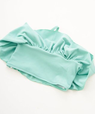 OP／FILA 【marie claire ENFANTS】ニットリブセパレート水着 ミント