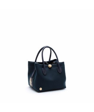 A.D.M.J. 【ファブリック】オフィサー/イタリアンファブリックトートS ネイビー