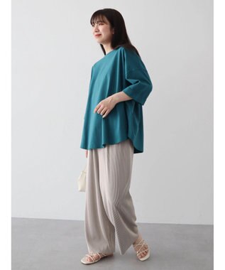 Green Parks インド綿 BIGサイズブロックロゴ半袖プルオーバー Green