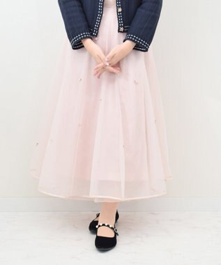 Bridget Birkin 【Bridget Birkin】パールストラップメリージェーンパンプス ブラック雑材