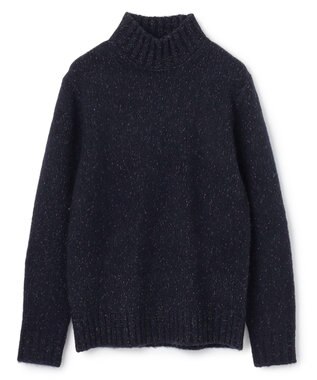 JOSEPH HOMME マルチノット　ハイネックニット ネイビー系