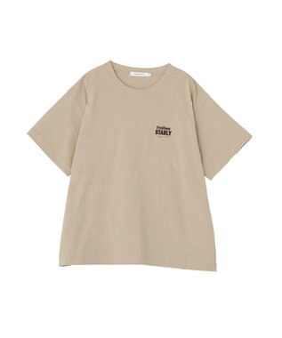 AMERICAN HOLIC STARLY 刺繍ロゴTシャツ Mocha