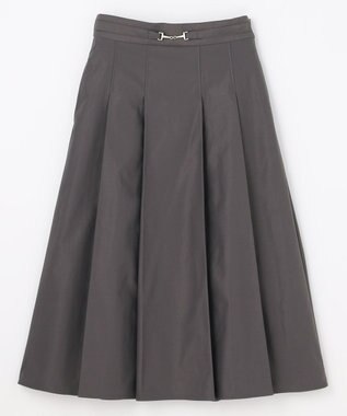 ANY SIS L ビット付きタック スカート
