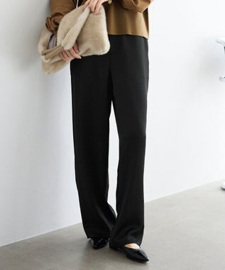 【カタログ掲載】ドレーピーサテンベイカー パンツ