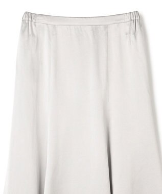 uncrave アセテートヴィンテージサテン マーメイドスカート シルバー