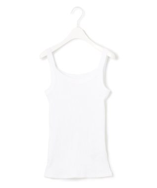 ICB オーガニックリブタンク キャミソール型 アイボリー系