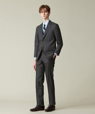 J.PRESS MEN 【ESSENTIAL CLOTHING】インテリジェント ストライプスーツ グレー系2