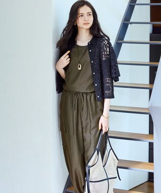 23区 【Oggi7月号掲載】メッシュ トートバッグ ブラック系