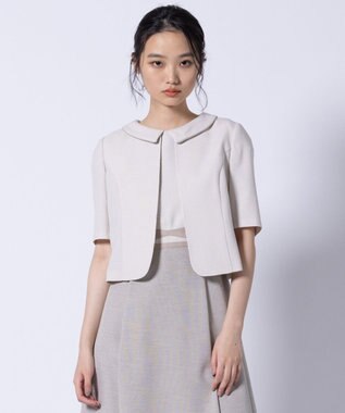 【洗える・消臭】BRIGHT LUMINOUS 半袖ジャケット