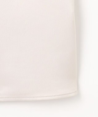 ANY SIS 【洗える】サテン2WAY タンクトップ ローズグレー