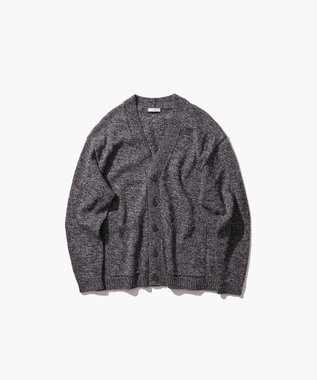 ATON BABY WOOL MOULINE | オーバーサイズカーディガン - UNISEX