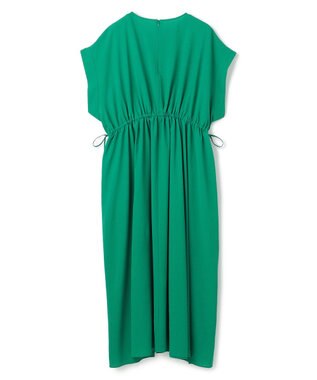 UNFILO BREEZEMOVE ウエストドロストワンピース グリーン