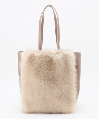 【カタログ掲載】ファーコンビ トートバッグ