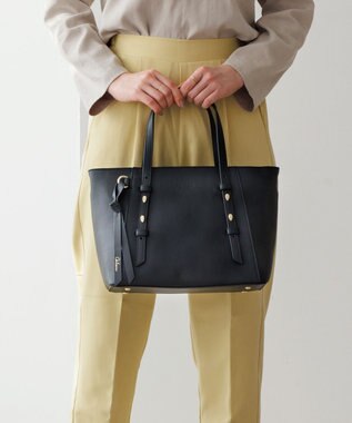 ACE BAGS & LUGGAGE Jewelna Rose オリンズ トートバッグ 10.1タブレット収納 本革 11923 ジュエルナローズ ショルダーバッグ 2way ブラック