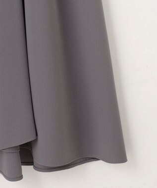 ANY SIS 【Lily Calin】カシュクールタック ドレス スレート