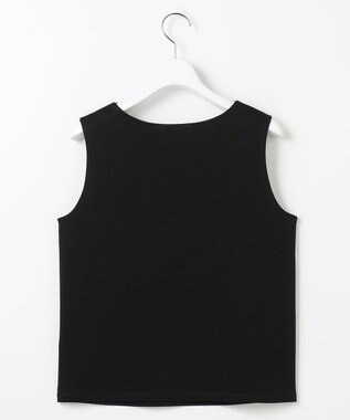 自由区 L コンパクトハイゲージレース タンクトップ ブラック