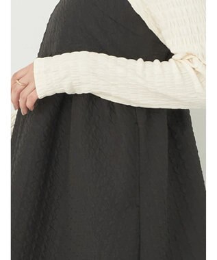 earth music&ecology バックオープンキャミワンピース Black