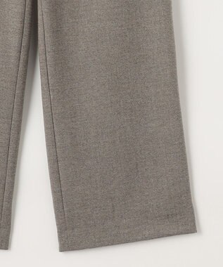 J.PRESS LADIES 【洗える】チェルビック セミワイド パンツ ベージュ系