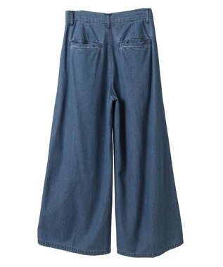 AMERICAN HOLIC ライトオンススーパーワイドデニム Light Indigo