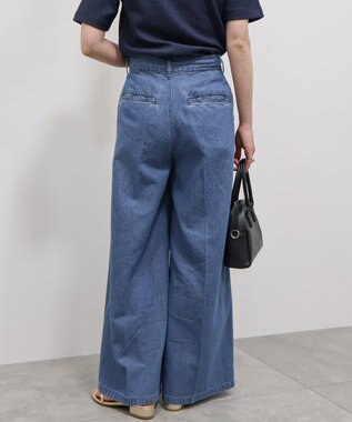 AMERICAN HOLIC ライトオンススーパーワイドデニム Light Indigo