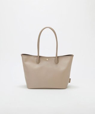 TOPKAPI 【Breath TOPKAPI】RIPPLE リプル レザーハンドル A4 トートバッグ グレージュ