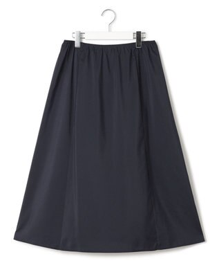 23区 【洗える】チュール プリーツ スカート ネイビー系