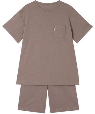 ワコール／睡眠科学 パジャマ 綿100%(本体) ワッフル素材 5分袖 半袖 5分丈 レディース YDT125 睡眠科学／ワコール