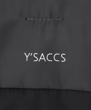 Y'SACCS ドローストリング コンビカラービッグトート ダークグレー