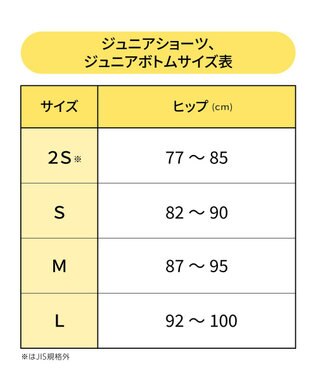 Wing ジュニアショーツ おしりにくいこみにくい ズレ上がりにくい(裾) RB2555とペア 【non!PKパンツ】 はきこみ丈あさめ RJ3555 ウイング／ワコール アイボリー