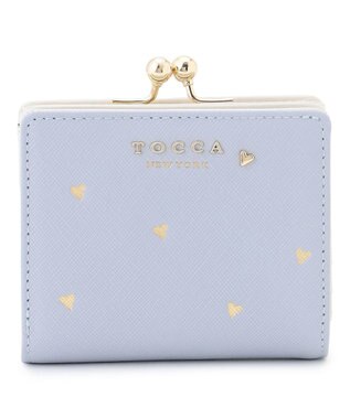 TOCCA LUCKY SHOWER BIIFOLOD WALLET 二つ折り財布 ブルー系