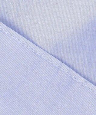 J.PRESS LADIES 【洗える】フリルジャージー ブラウスライク カットソー サックス系