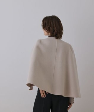 GRACE CONTINENTAL リバーケープジャケット ベージュ