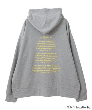 Green Parks ＳＴＡＲ　ＷＡＲＳ／イントロプリントスウェットパーカー Gray Mixture