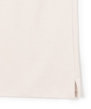 23区 L 【洗える】ダブルスムース スクエアネック カットソー アイボリー系