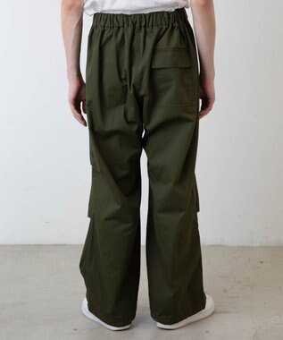 WEGO ワイドミリタリーパンツ カーキ