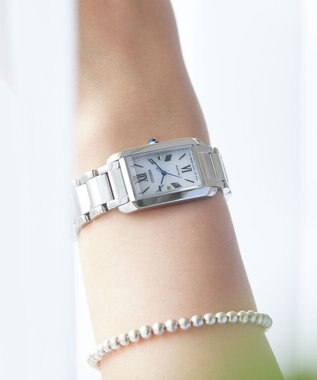 CITIZEN 【人気の長角ケース】電池交換不要の光発電エコ・ドライブ ウオッチ EW5620-55A シルバー