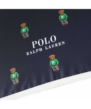 MOONBAT POLO RALPH LAUREN 長傘 FLAG BEAR ツイル ネイビーブルー