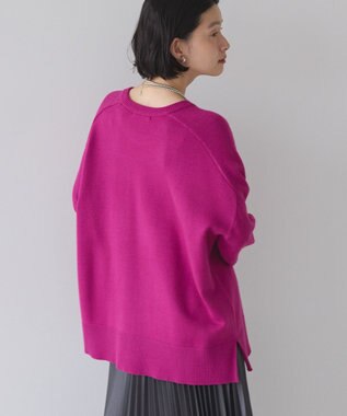 AMERICAN HOLIC バイパチラグランニットプルオーバー Pink