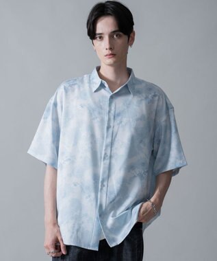 WEGO アムンゼンパターンBIGシャツ（SS） 柄3