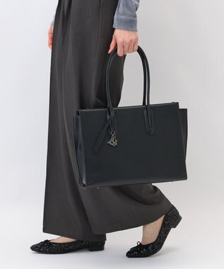 ACE BAGS & LUGGAGE W&.Day/Night スムーク トートバッグ A4サイズ 19192 ダブルアンドデイナイト ブラック