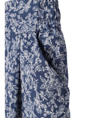 earth music&ecology 隠れウサギ柄パンツ Navy