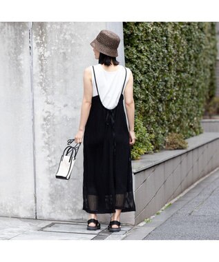 林八百吉商店 un chapeau  スカーフ付きベルハット ブラウン