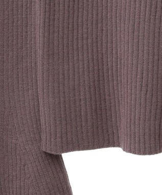 Green Parks ・ｓｗｉｎｇ　ｂｙ　ベルスリーブクルーリブニット Mocha