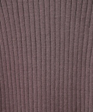 Green Parks ・ｓｗｉｎｇ　ｂｙ　ベルスリーブクルーリブニット Mocha