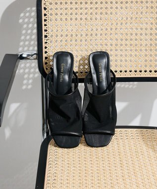 Green Parks ストレッチメッシュミュールサンダル