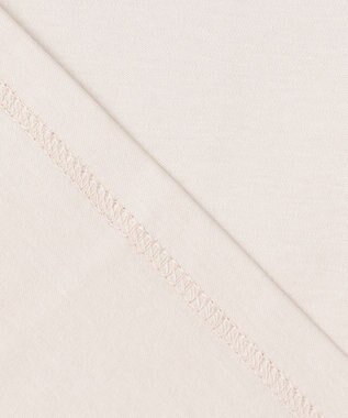 23区 L 【洗える】ダブルスムース スクエアネック カットソー アイボリー系