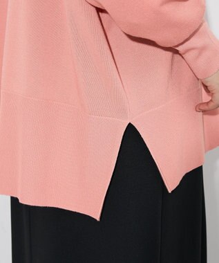 Green Parks ここちニットＶネックカーディガン Pink