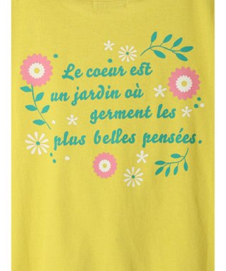 earth music&ecology ＵＮＥ　ＢＥＬＬＥ　ＨＡＲＭＯＮＩＥ　Ｔシャツ Yellow